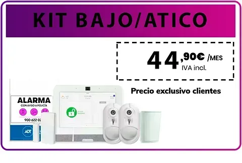 Una imagen de un sistema de seguridad con una etiqueta de precio.