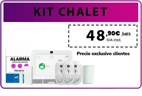 Una imagen de un sistema de seguridad con una etiqueta de precio.