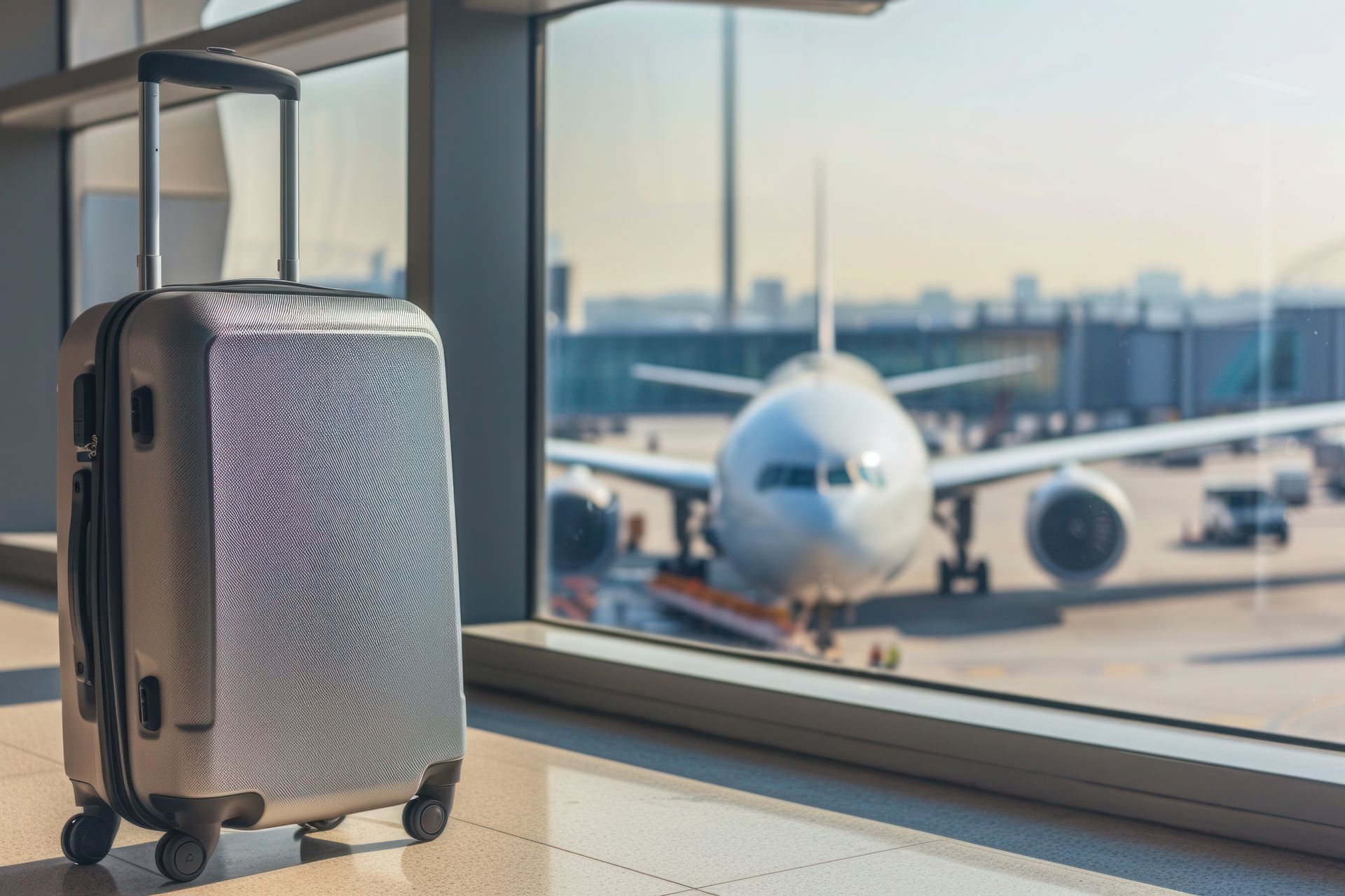 Valise dans un aéroport