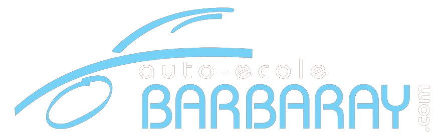 Logo Auto Moto Ecole Barbaray Bleu