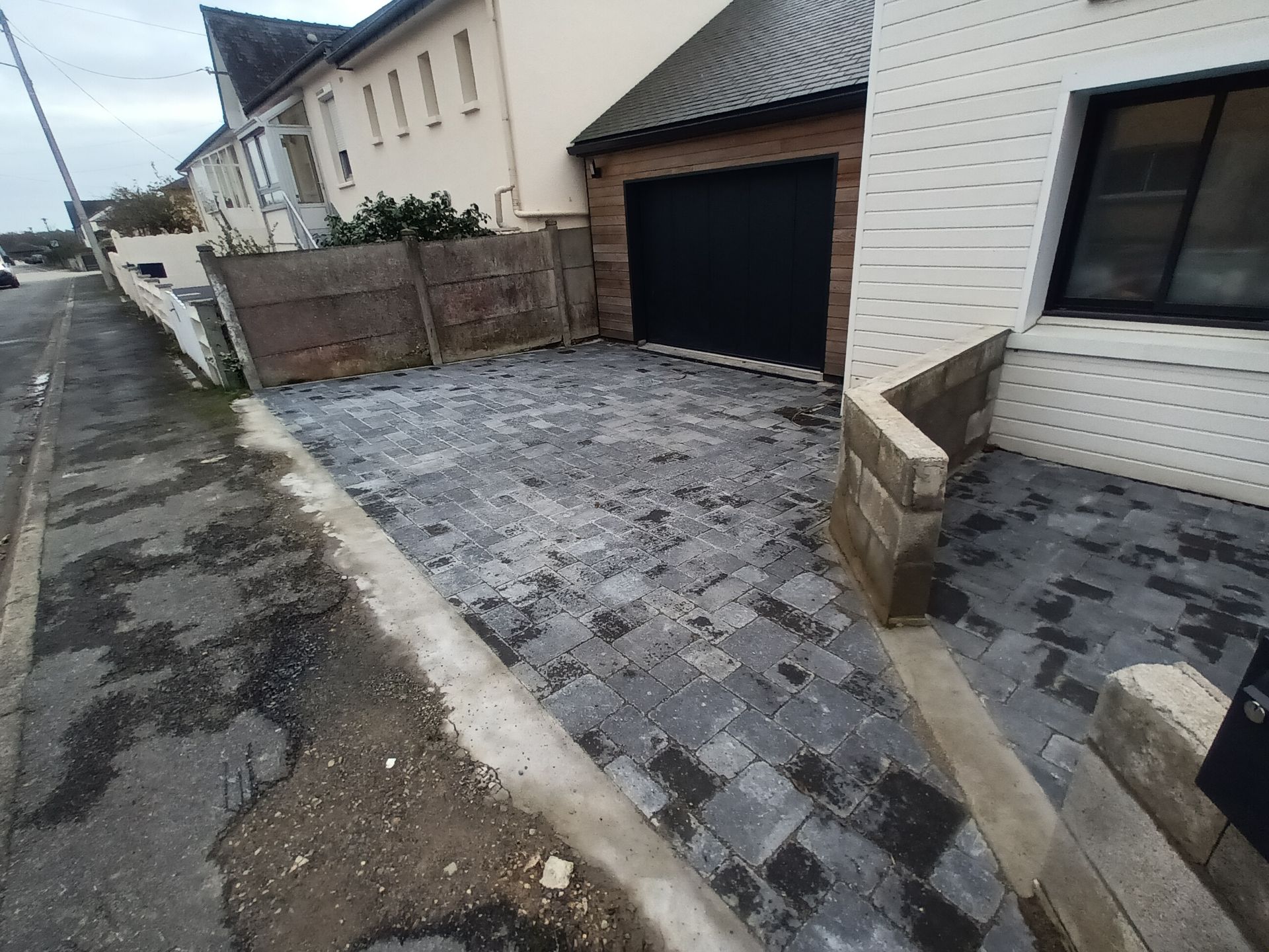 Pose de pavage 3 formats