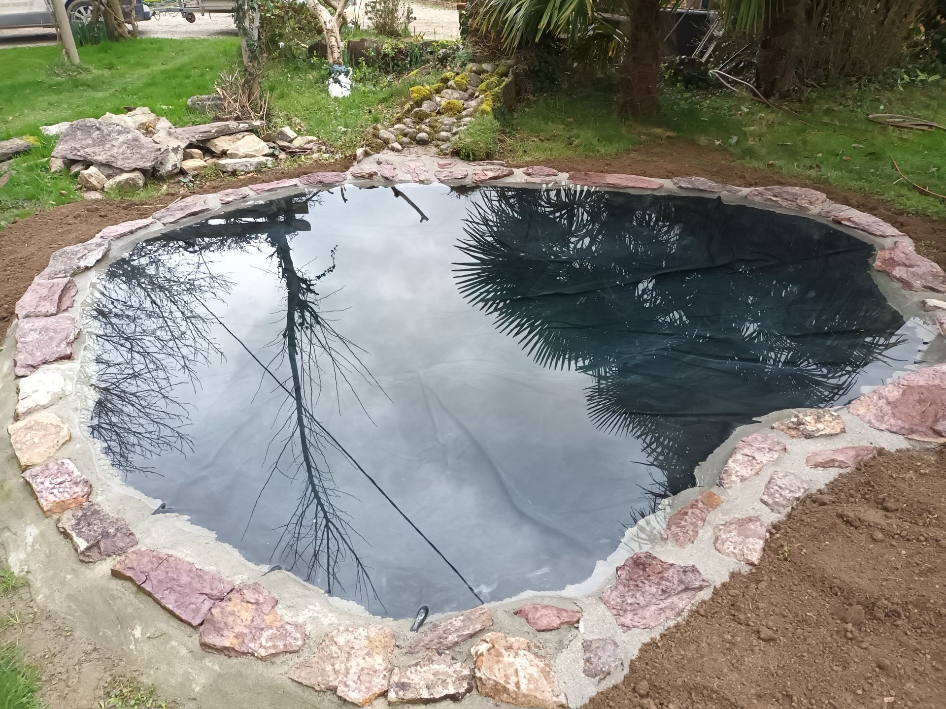 Création d'un bassin