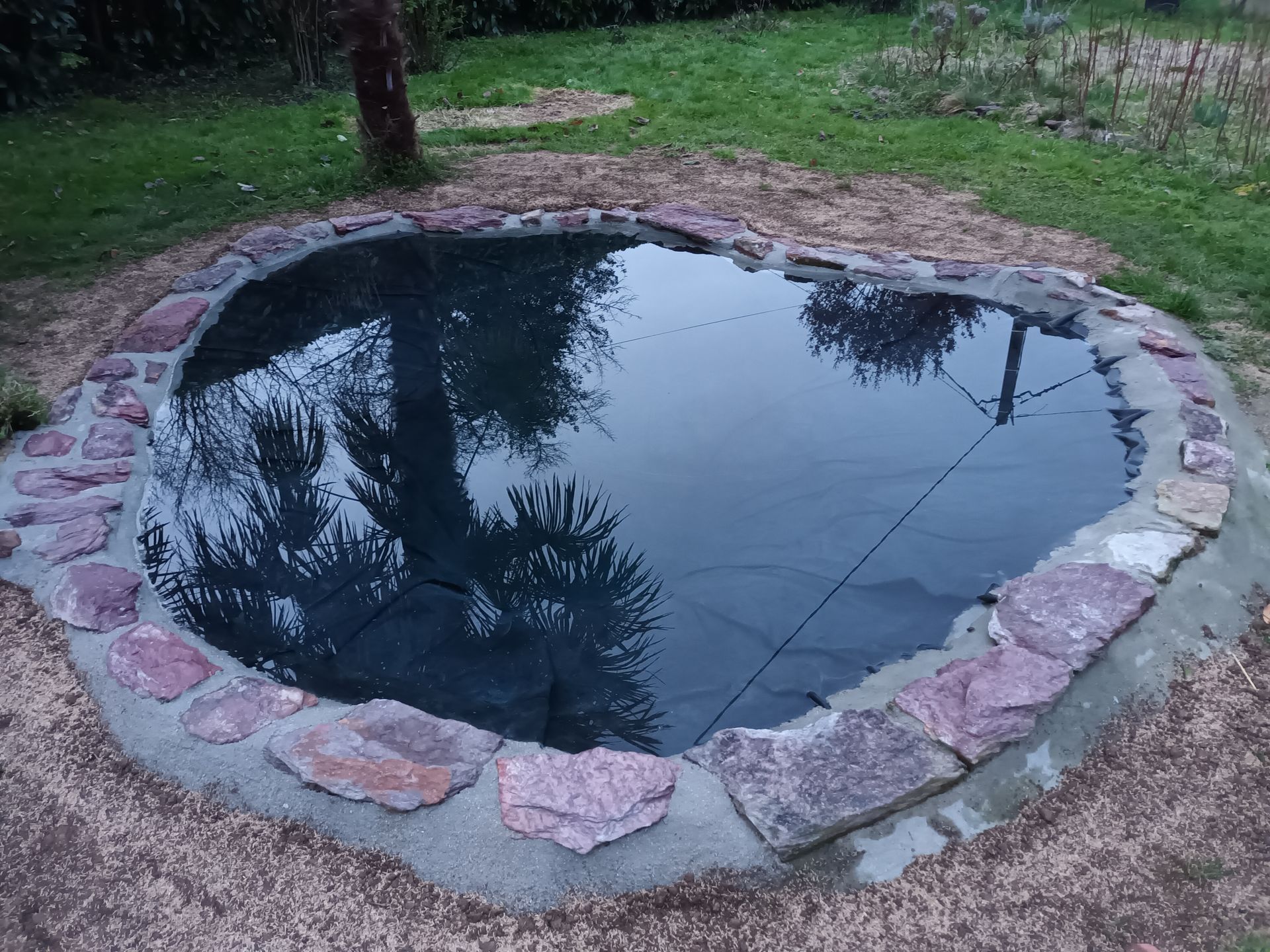 Création d'un bassin