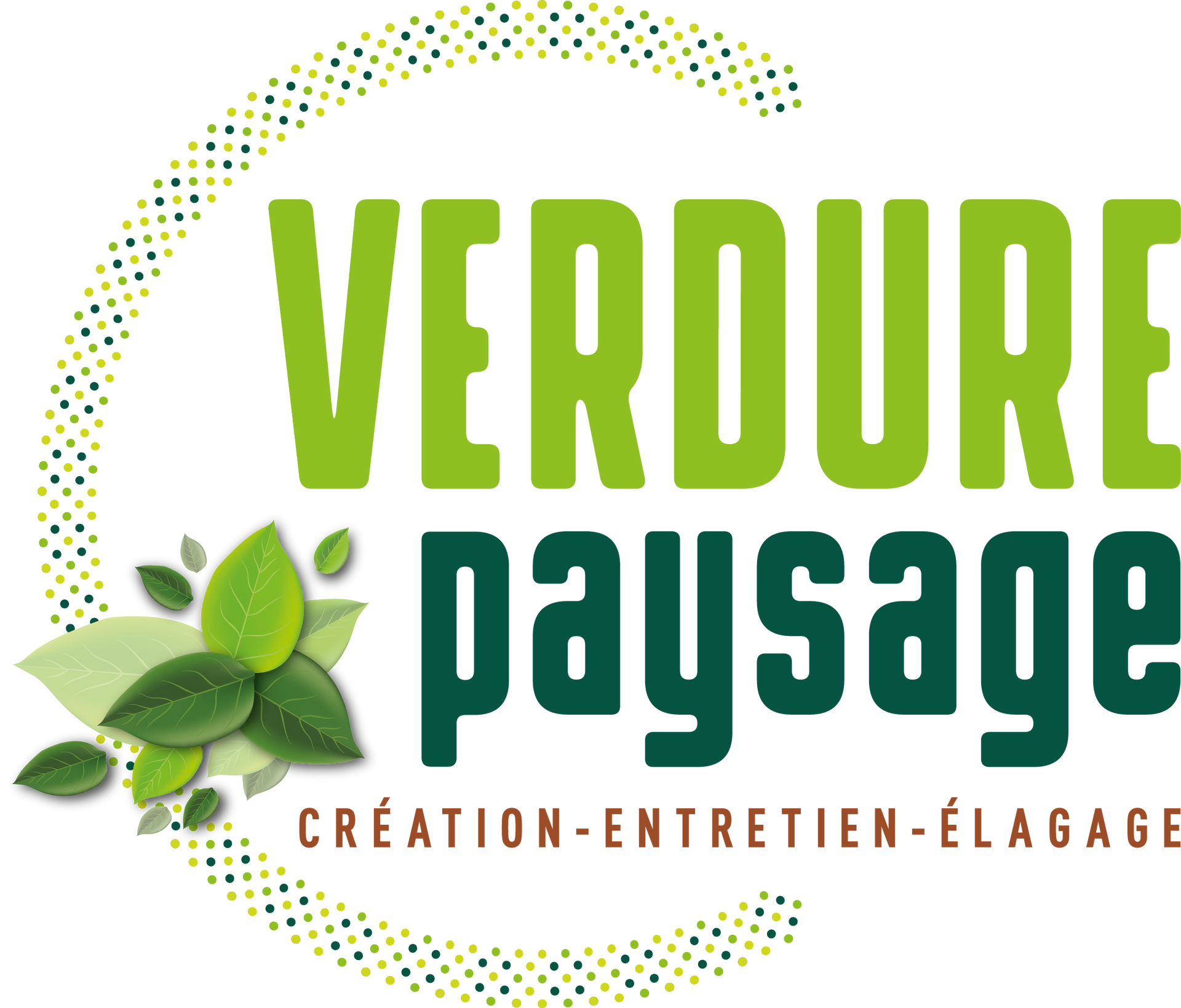 Logo verdure paysage