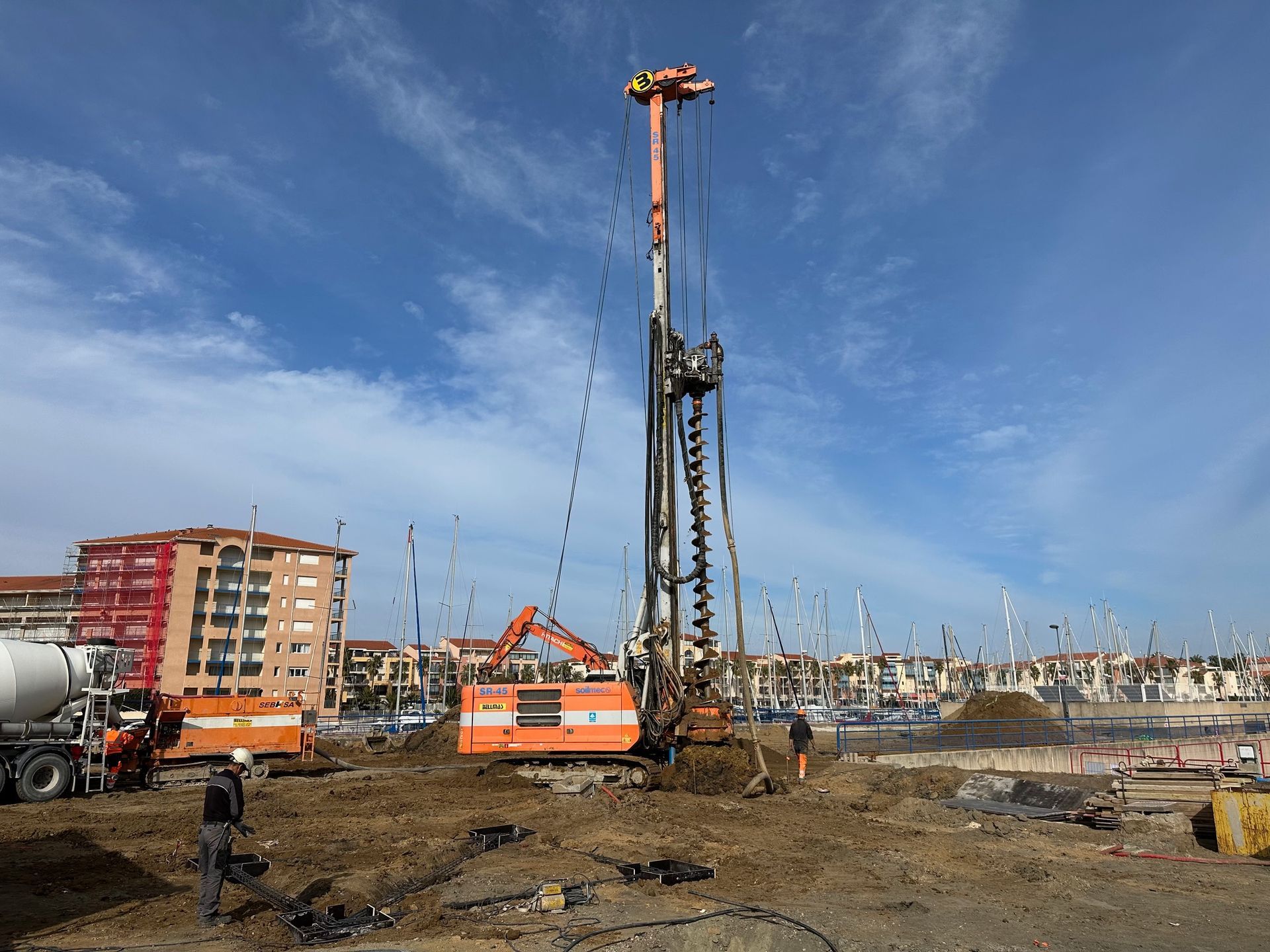 Travaux maison de la mer Argelès