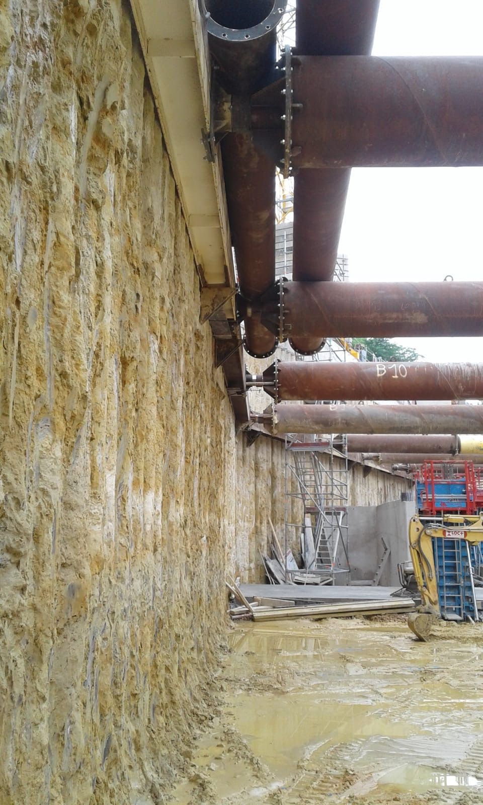 Le Petit train - paroi