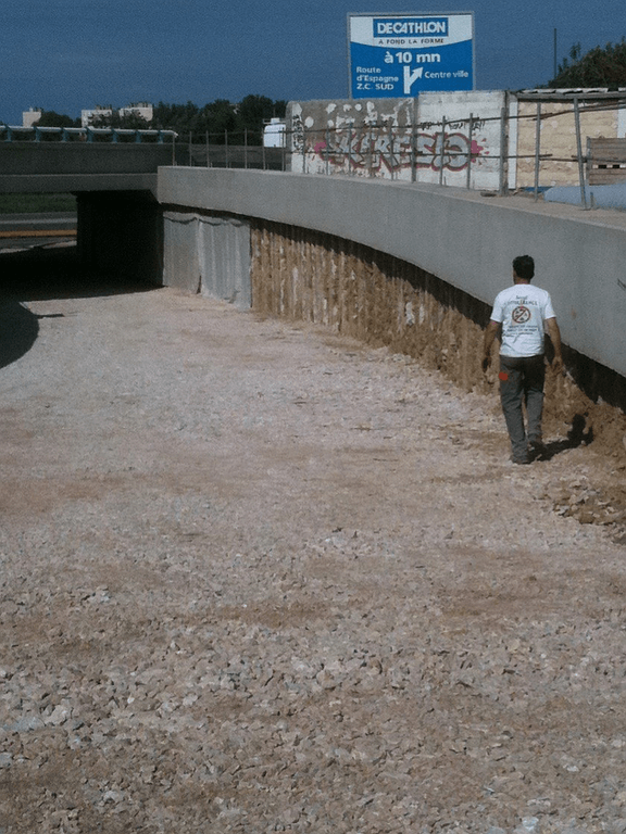 Échangeur Saint-Assiscle structure générale