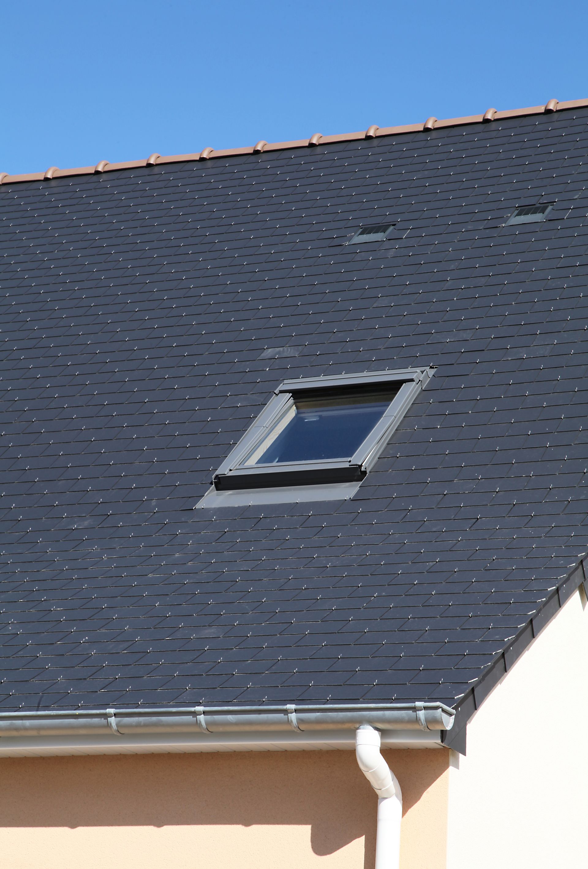 Fenêtre de toit fermée