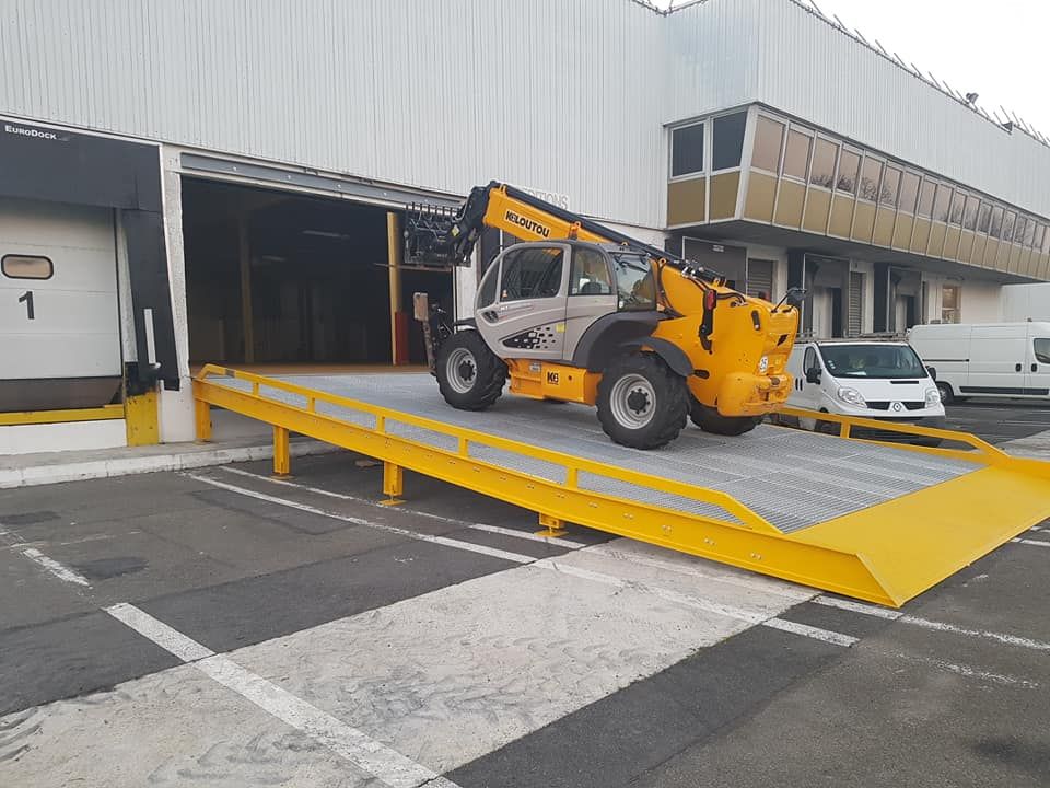 Fabrication d'une rampe d'accès sur mesure 6 m x 11 m