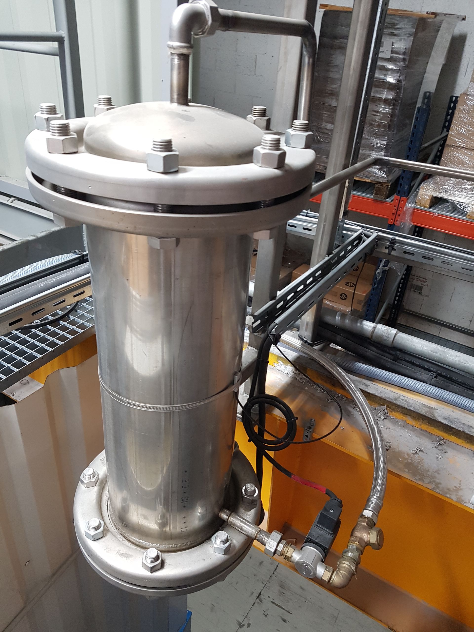 Nos réalisations : une pièce de machine en métal