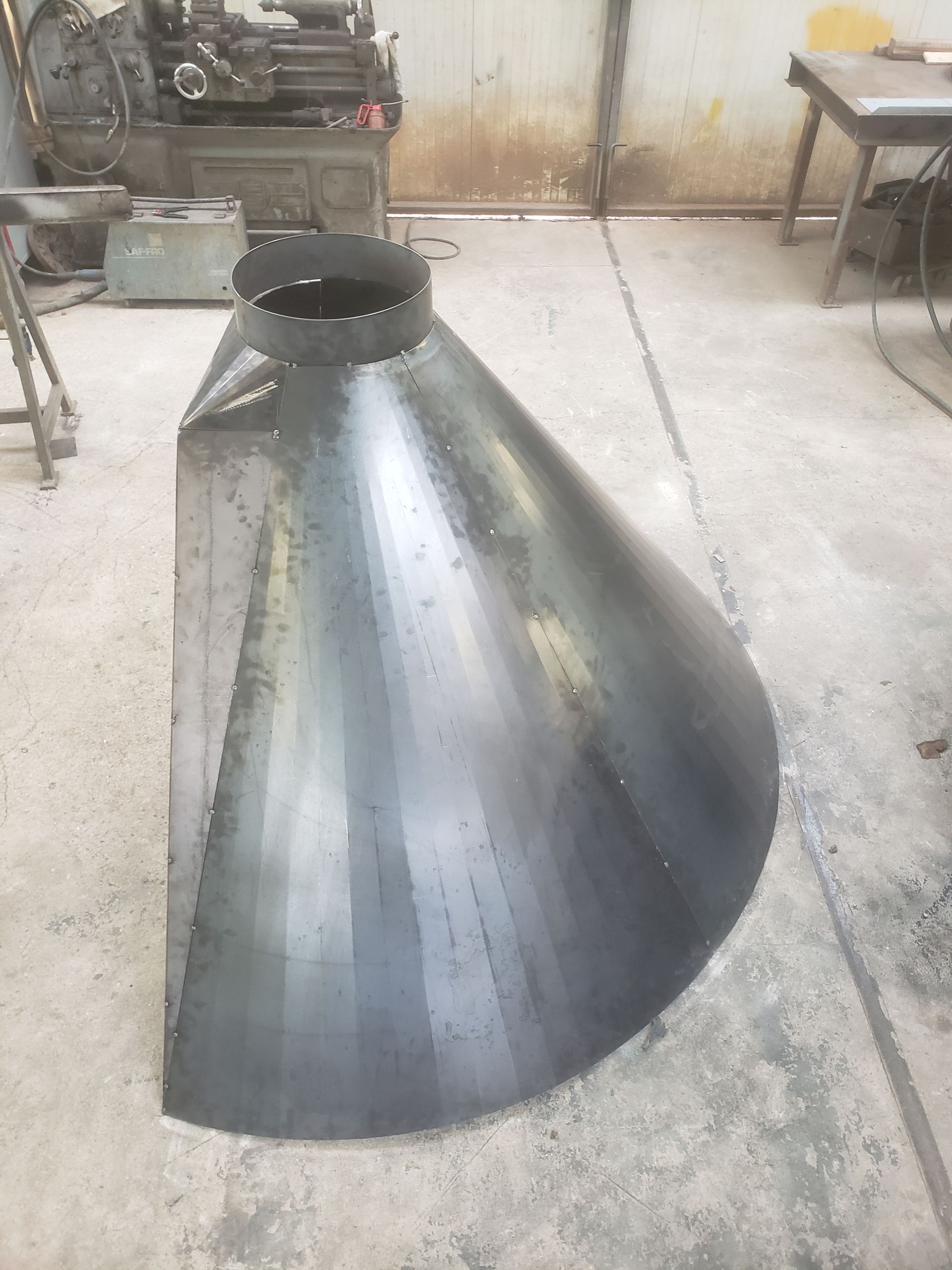 Nos réalisations : un élément en métal