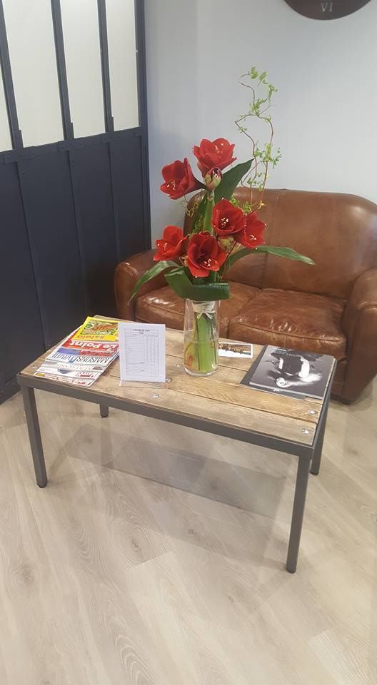 Nos réalisations : création d'une table basse