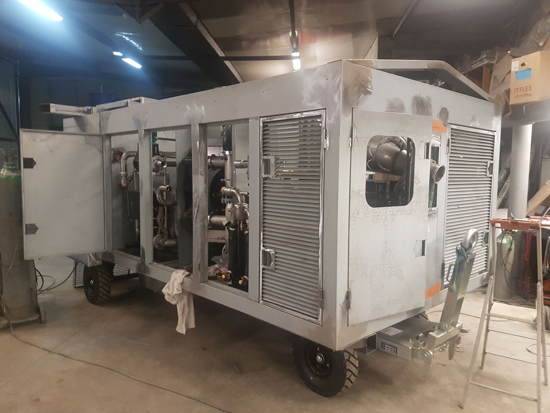 Nos réalisations : une cage de sécurité