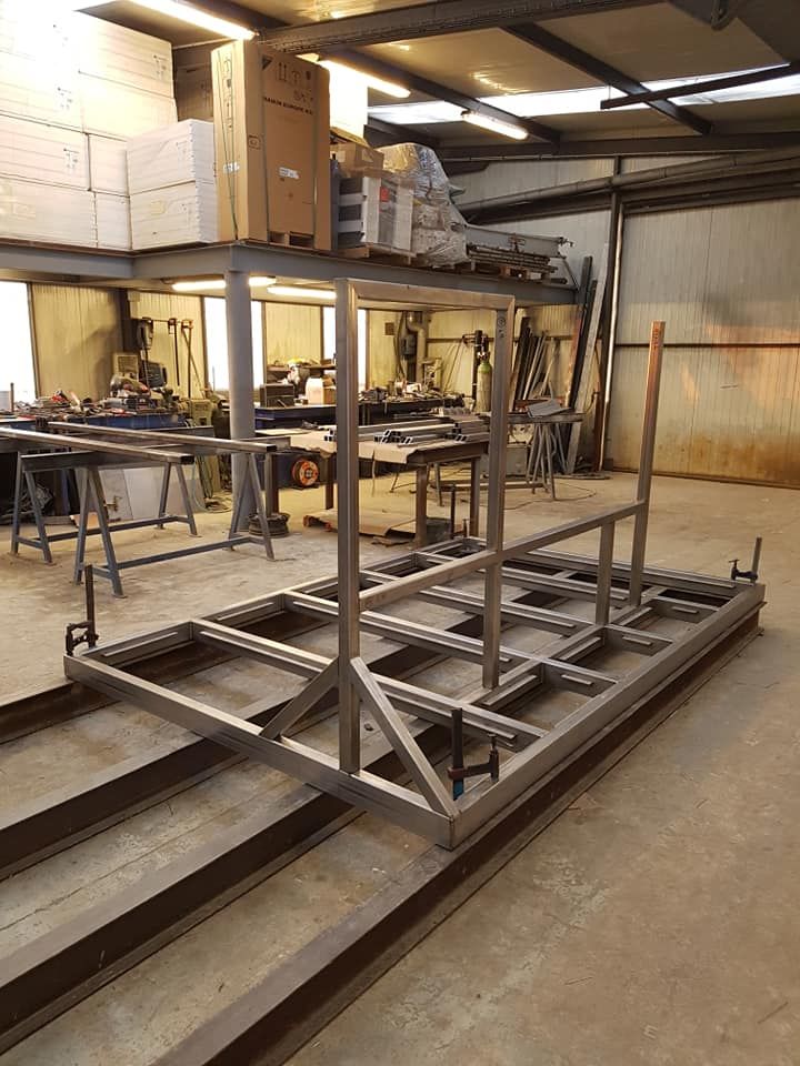 Réalisation de skids en inox