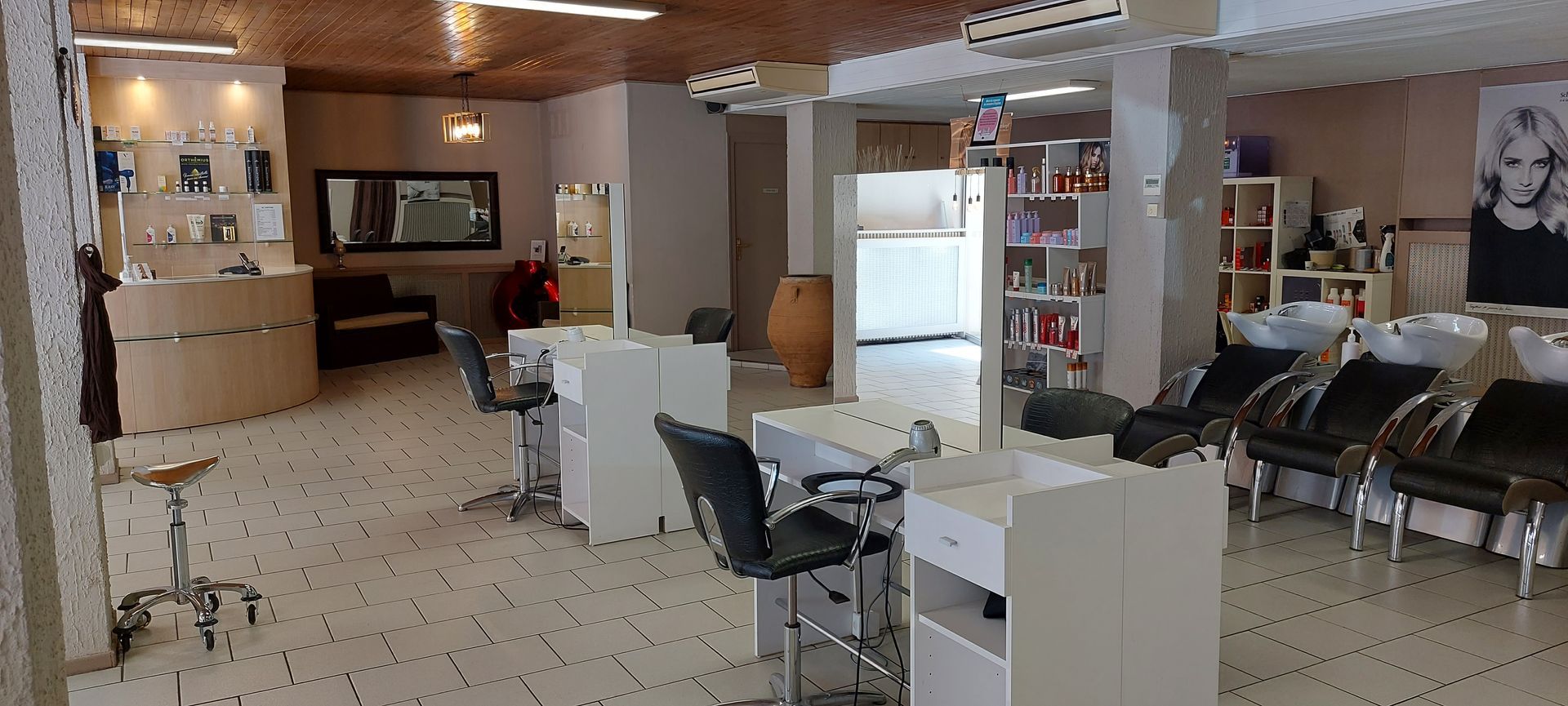 Emplacement pour coupe de cheveux