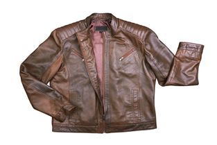 Lederjacke