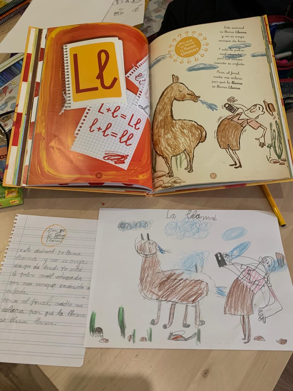 Libro abierto que muestra