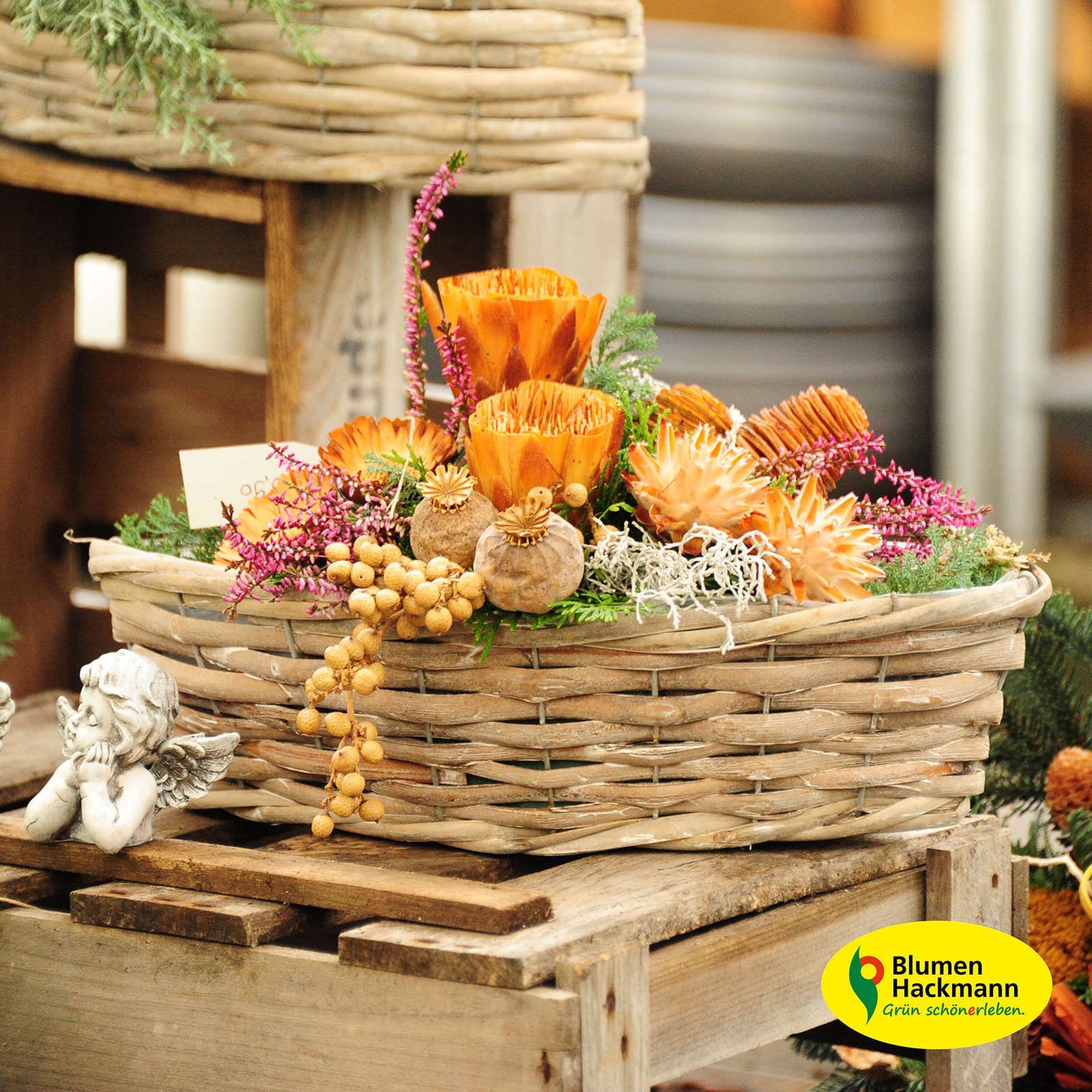 Herbstdeko | Blumen- und Friedhofsgärtnerei Hackmann