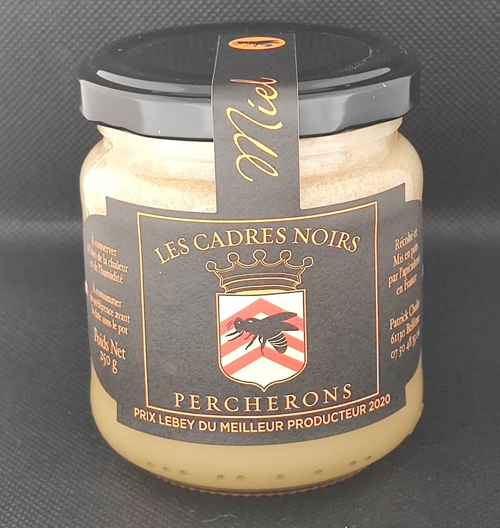 Photo d'un pot de miel de marais