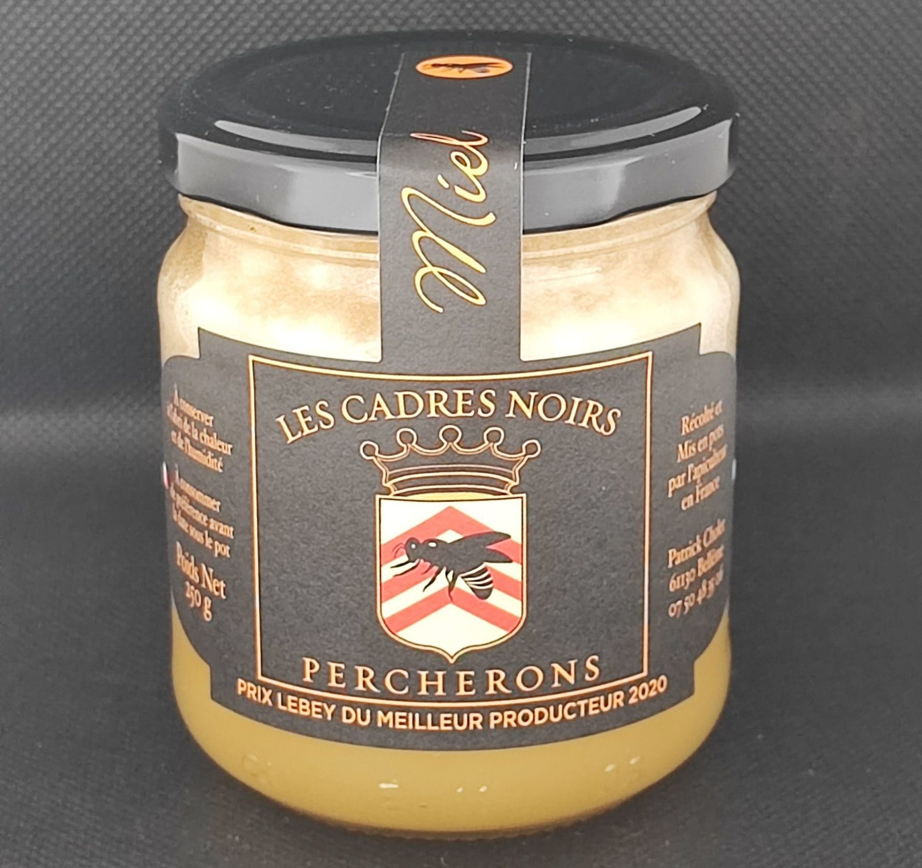 Photo d'un pot de miel