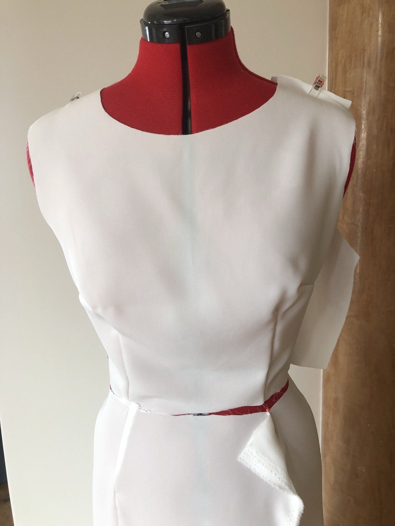 Robe de mariée à repriser