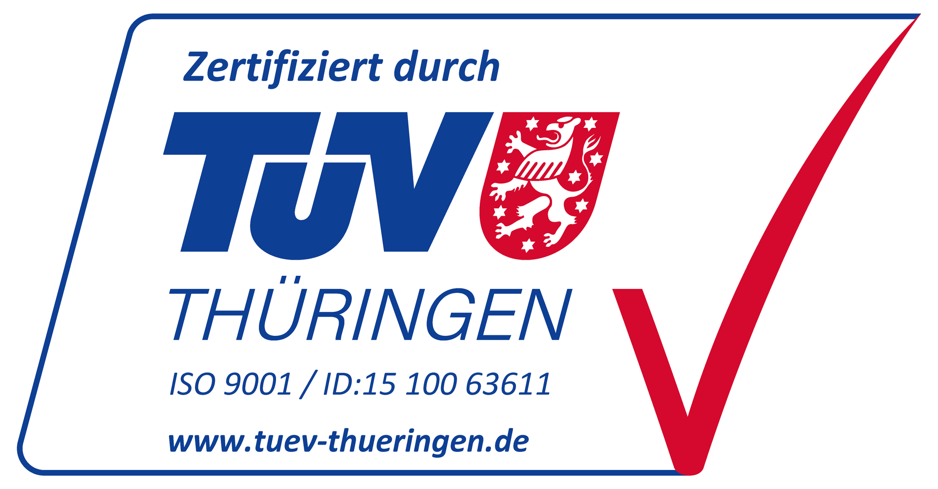 TÜV Zertifizierung DIN EN ISO 9001:2008