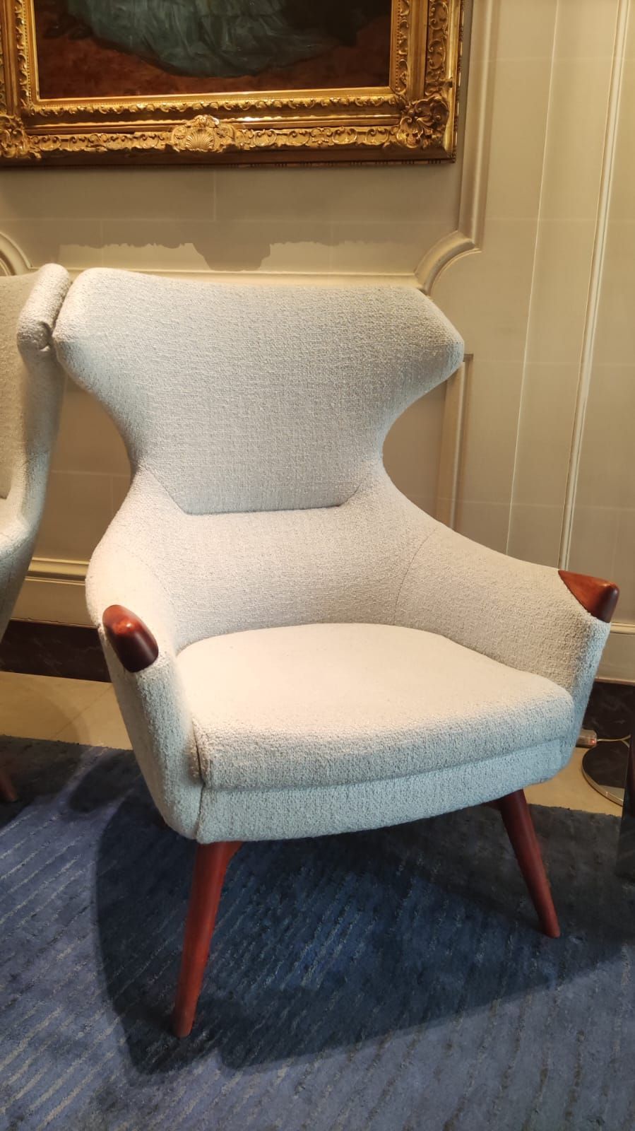 Fauteuil design blanc