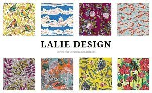 Logo Lalie Design éditeur tissus ameublement