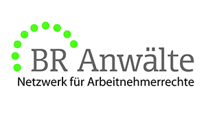 Ein Logo für eine Firma namens br anwälte