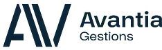 Se muestra un logotipo de Avantia Gestions sobre un fondo blanco.
