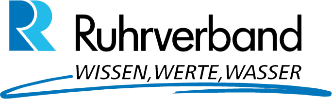 The logo for ruhrverband wissen , werte , wasser