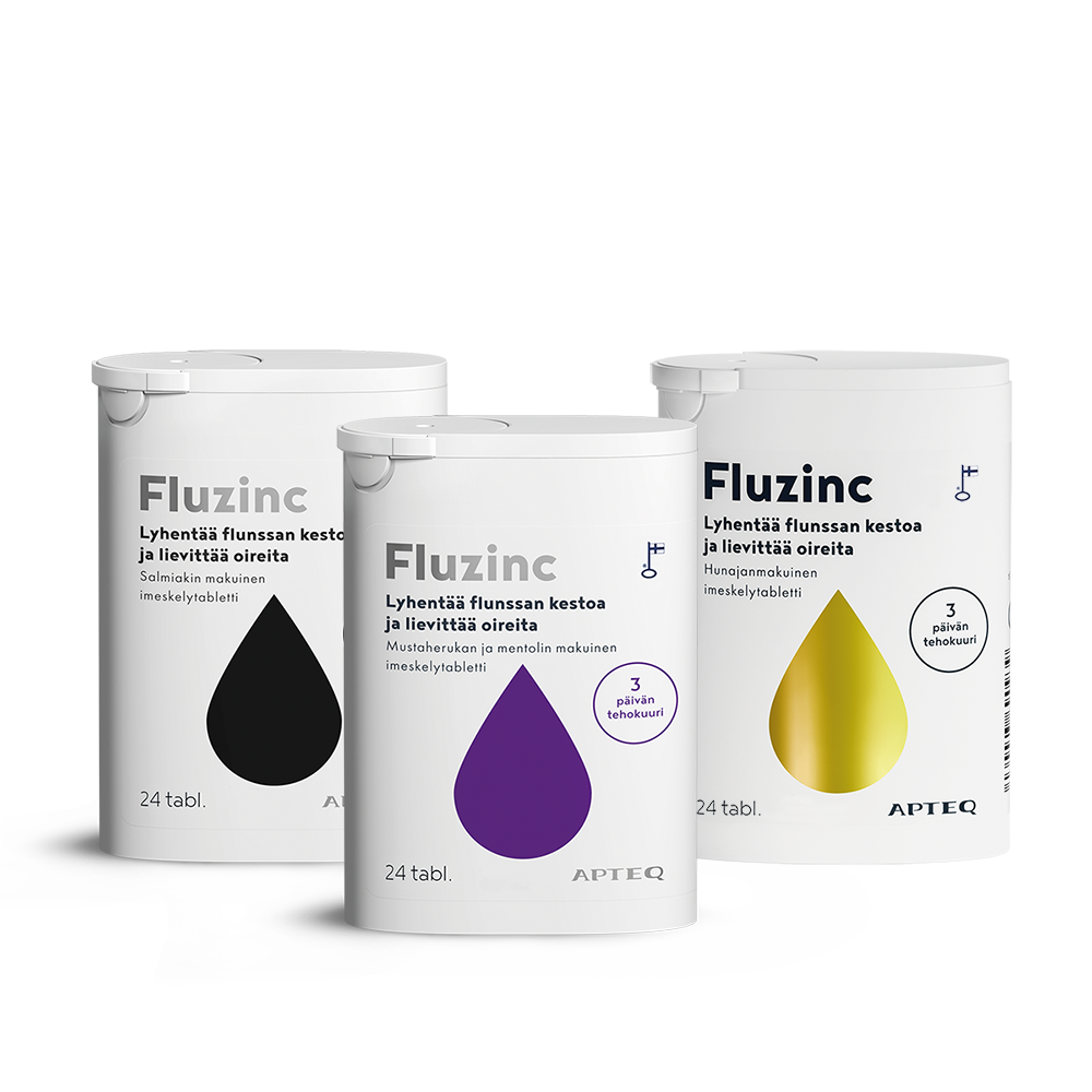 Apteq Fluzinc 24 tablettia