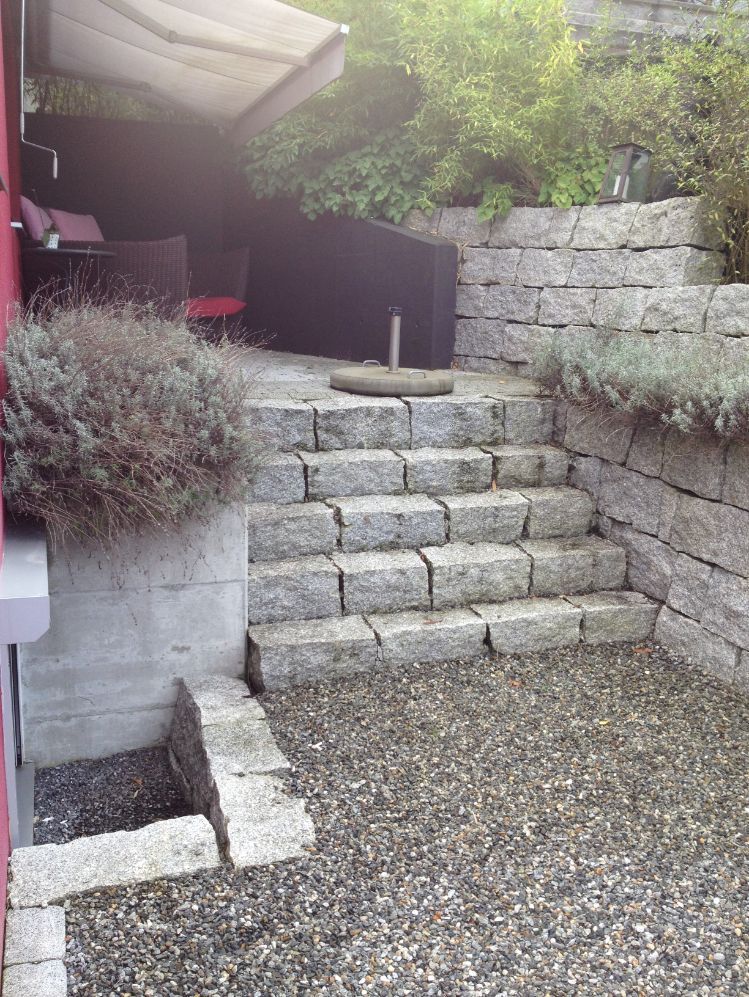 Mauern & Treppen Gabrielli Gartengestaltung & -unterhalt - Münchenstein