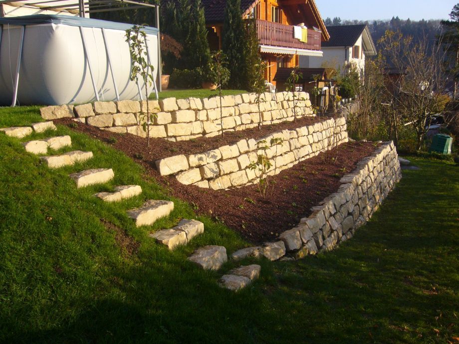 Mauern & Treppen Gabrielli Gartengestaltung & -unterhalt - Münchenstein