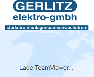 TeamViewer Einladung durch GERLITZ elektro-gmbh