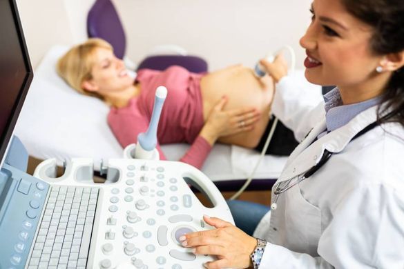 Dr. med Walter Schneider – eine schwangere Frau beim Gynäkologen