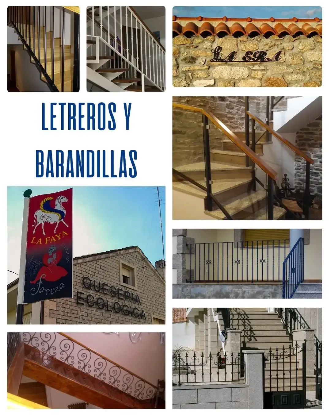 Una escalera con barandilla de cristal en una casa.
