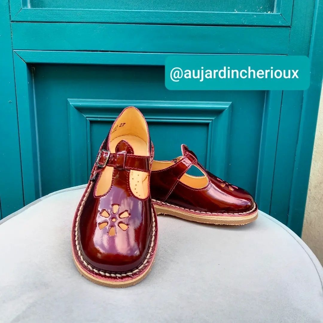 Chaussures fille en cuir