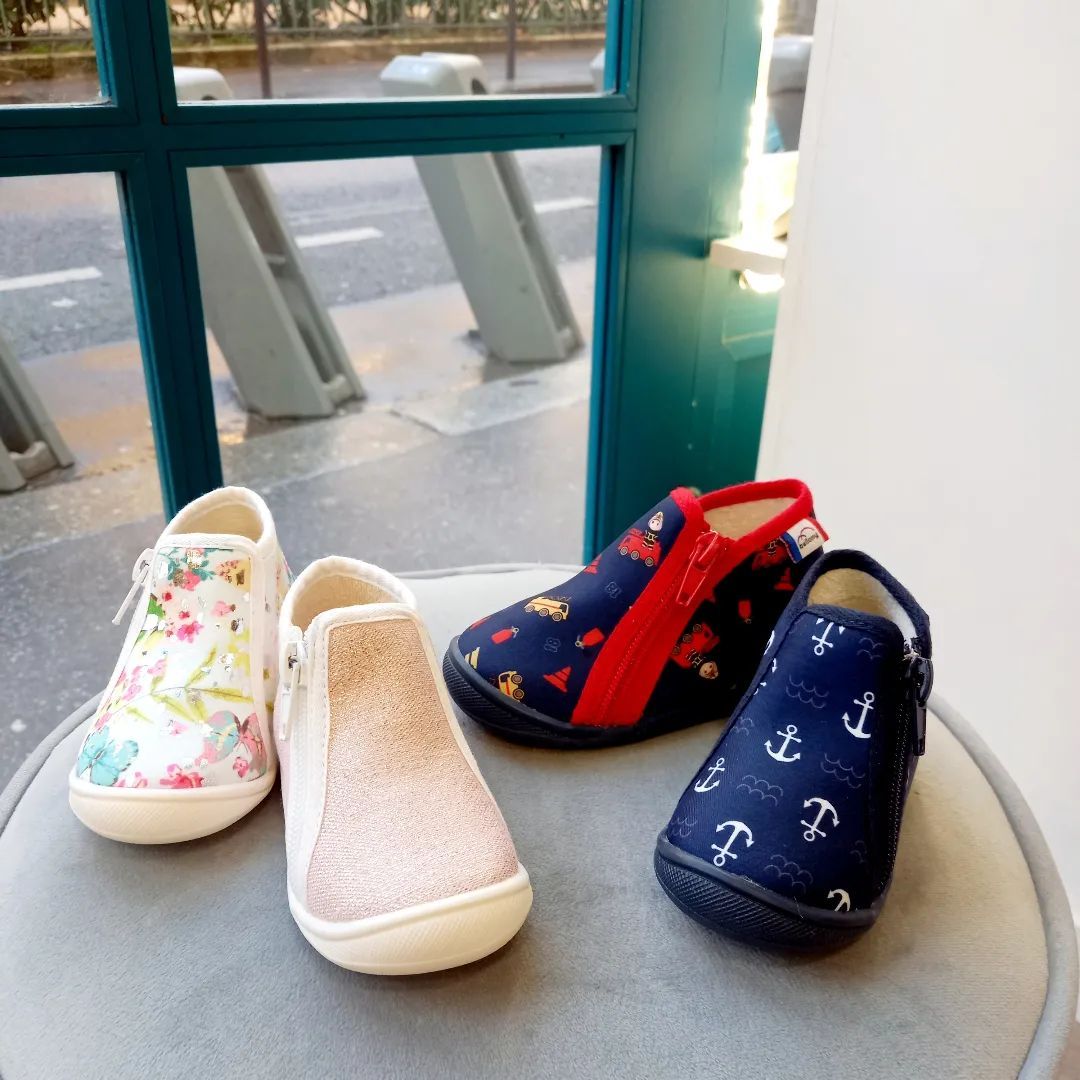 Chaussons garçon et fille