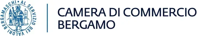 A logo for camera di commercio bergamo is shown