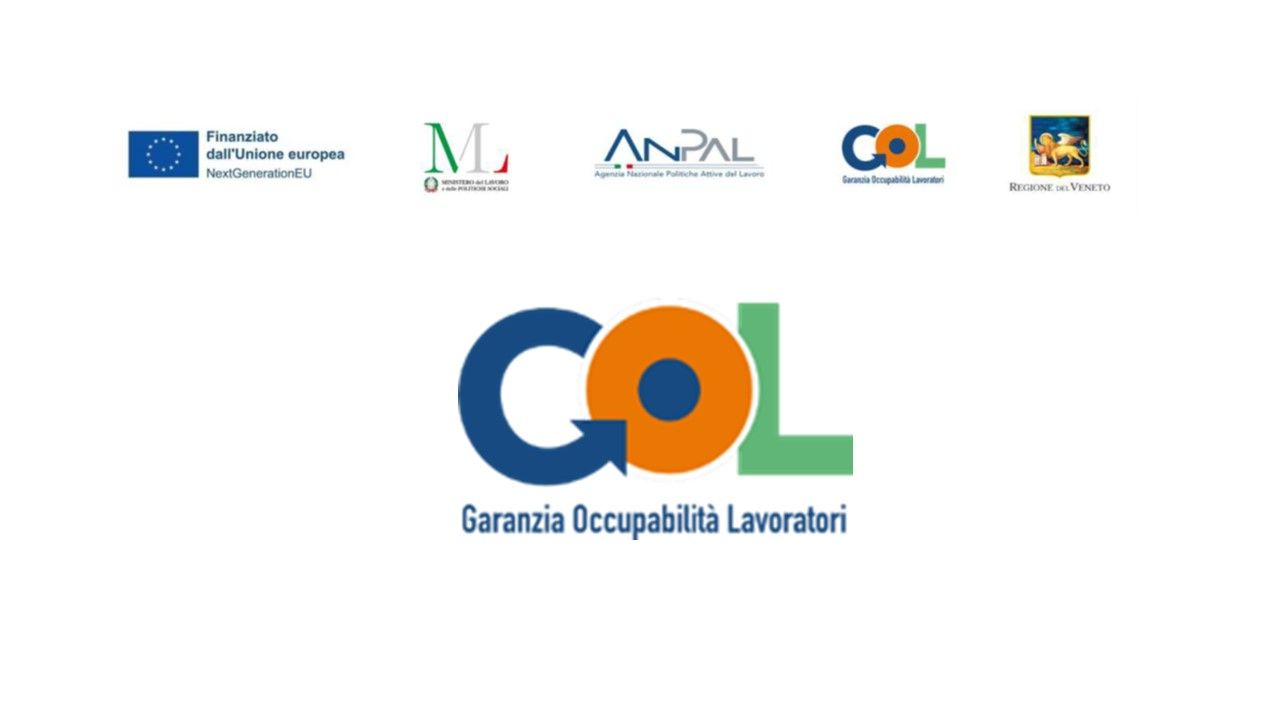 Un logo col con altri loghi su uno sfondo bianco