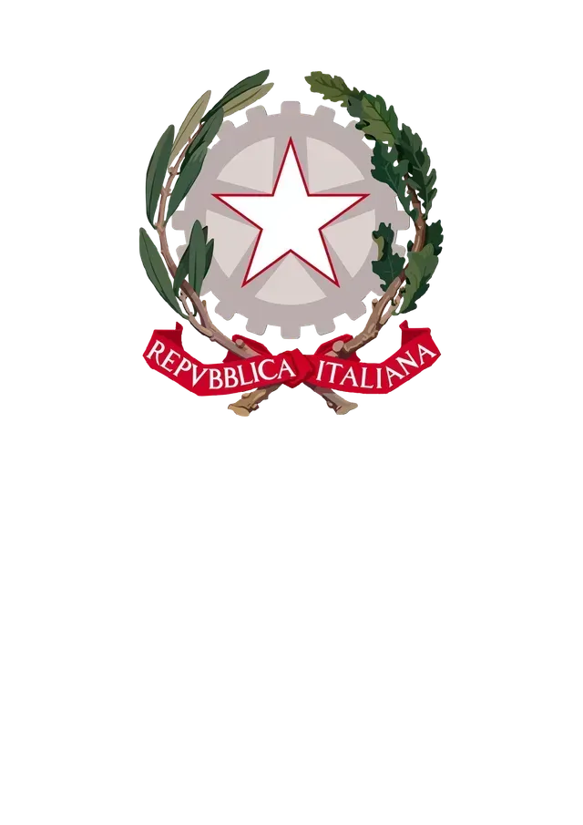 Lo stemma della repubblica italiana