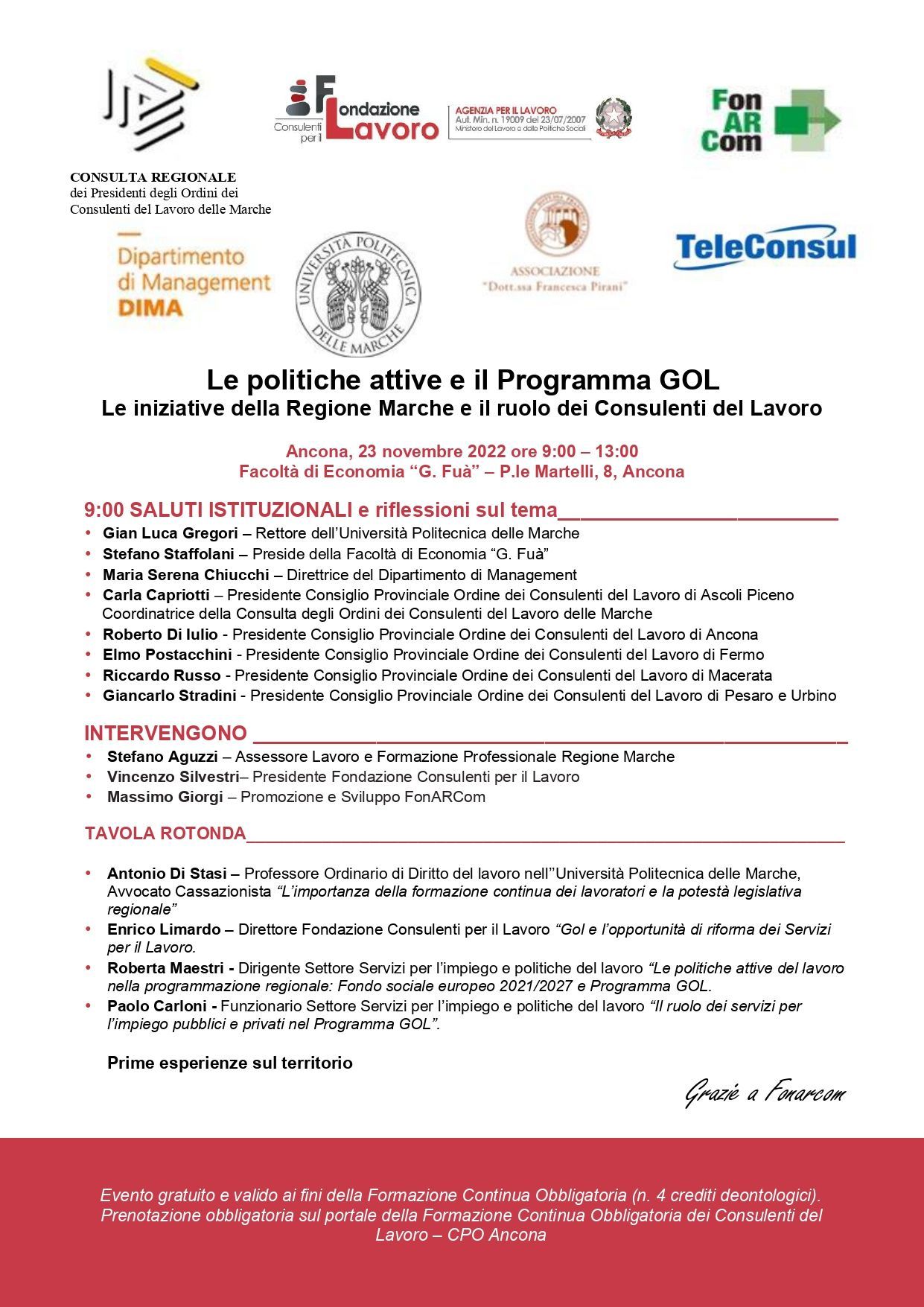 È un curriculum con molte informazioni.