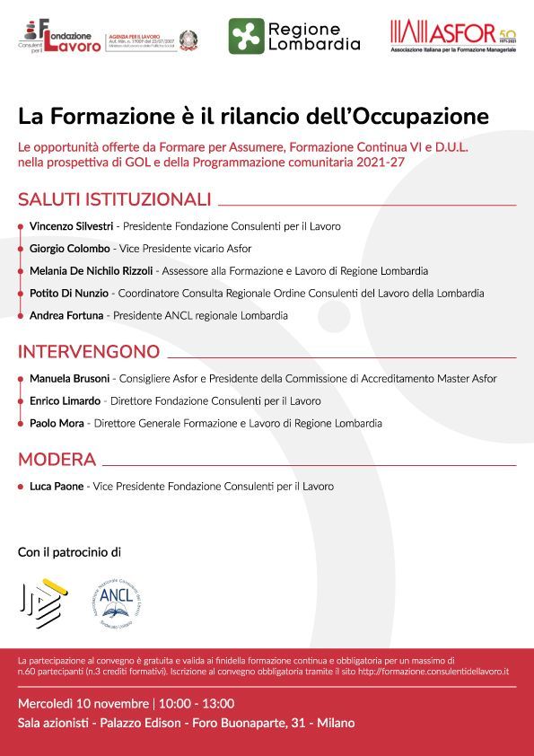 Un poster bianco con molto testo sopra.