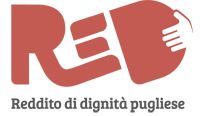 Un logo rosso con una mano che fa il pollice in su.