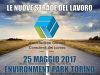 Un'immagine di una strada con la scritta ``le nuove strade del lavoro''.
