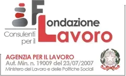 A logo for fondazione lavoro agenzia per il lavoro