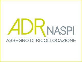 Il logo adr naspi è verde e grigio su sfondo bianco.