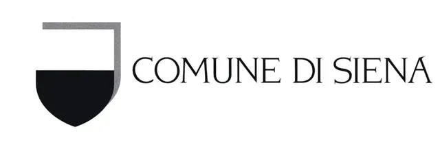 A black and white logo for comune di siena