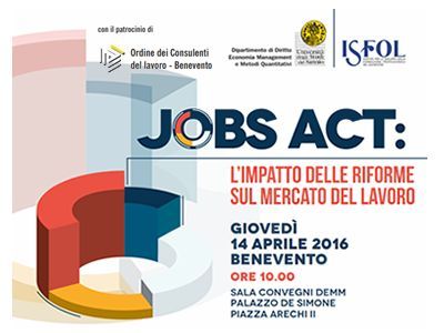 A poster for jobs act l' impatto delle riforme sul mercato del lavoro